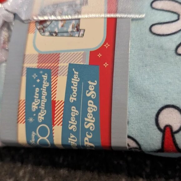 Disney 100 Retro reimagined Toddler Pajamas Size 12 Months. - Picture 8 of 10